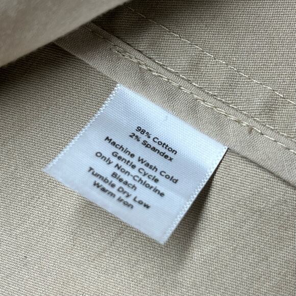 Talbots Khaki Ruffle Jacket - Picture 6 of 6
